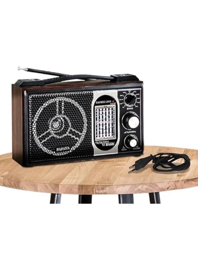 Powerful audio radio with adjustable antenna – excellent signal reception in weak areas and clear, distortion-free sound – suitable for home, office, and travel - Image 4